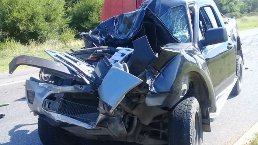 Dos tandilenses heridos tras choque y vuelco en la 226