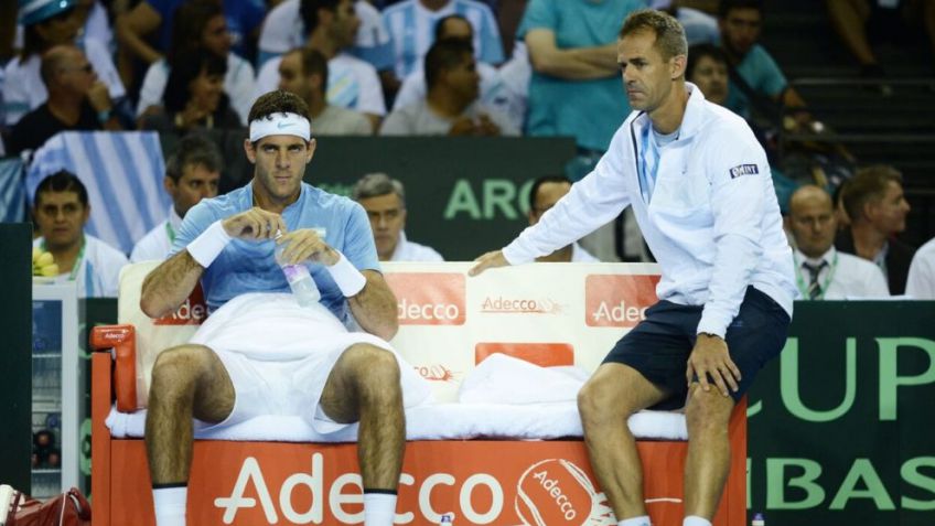 Orsanic sobre Del Potro: "Si en algún momento va a jugar Copa Davis o no, no lo sé