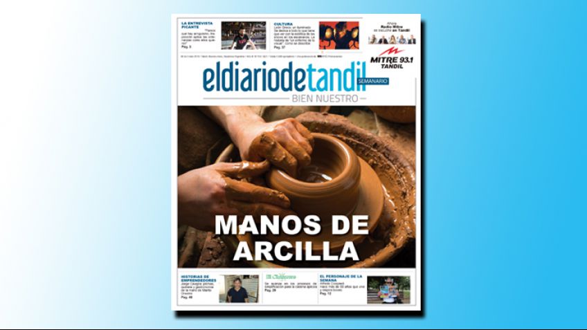 "Manos de arcilla", la tapa del Semanario
