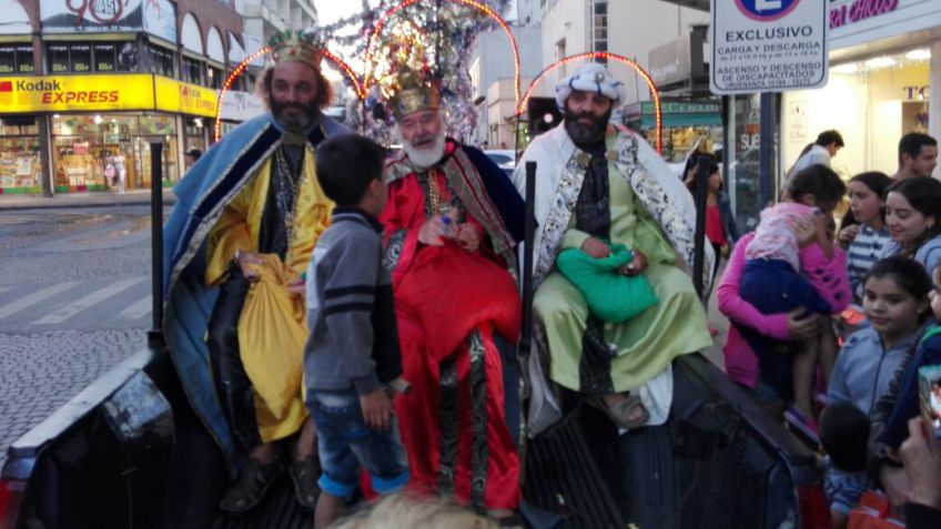 Los Reyes Magos pasearon por el centro