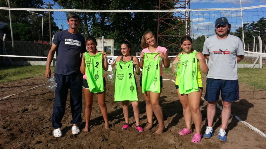 Se realizó el primer torneo del Circuito de Beach de Tandil en Ferro