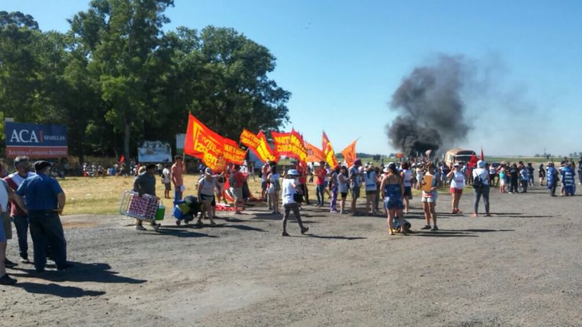 Se levantó el corte en las rutas 3 y 226