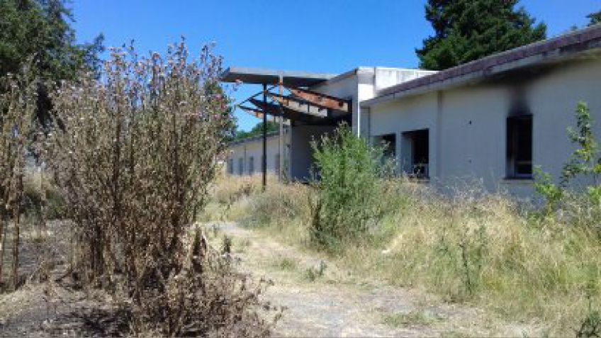 D'Alessandro insiste: recorrió el ex policlínico ferroviario 