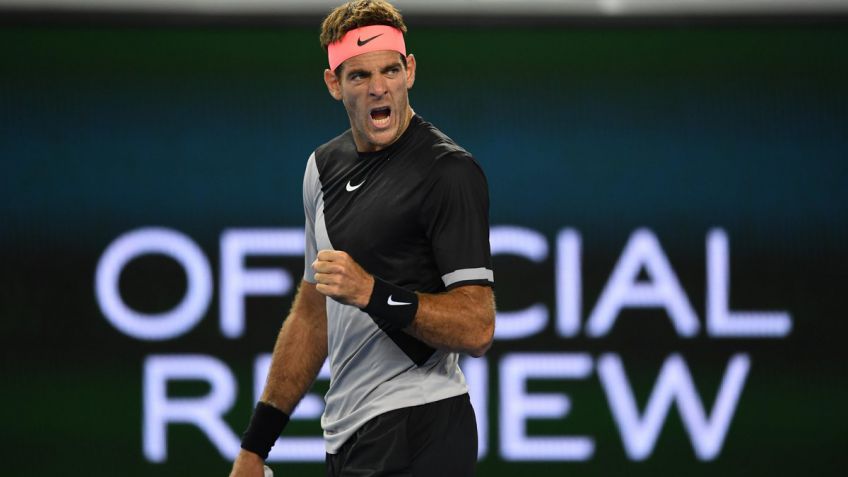 Del Potro arrancó el Australian Open con un sólido triunfo 