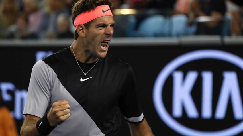 Del Potro se metió en la tercera ronda del Australian Open