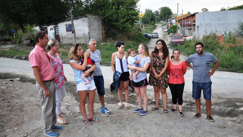 "El barrio está excluido de toda política de urbanización"