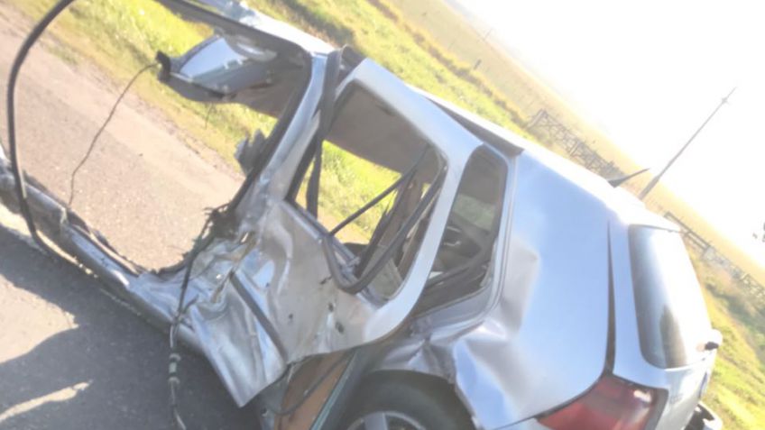 Choque por alcance involucró a un colectivo de Río Paraná