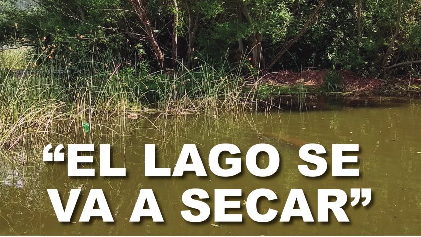 "El lago se va a secar"