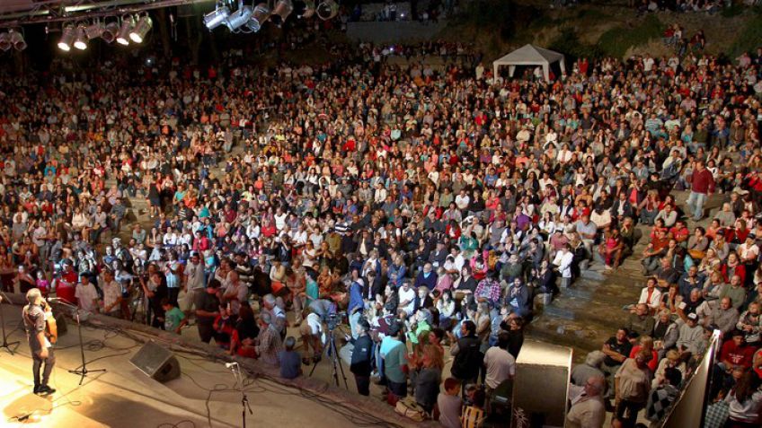 Un anfiteatro completó disfrutó de otra jornada del Festival de la Sierra