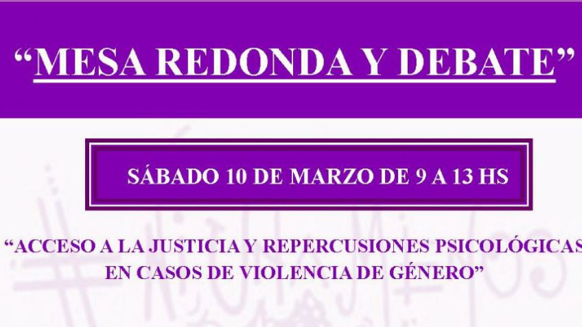 Actividad sobre acceso a la justicia y repercusiones psicológicas en Tandil
