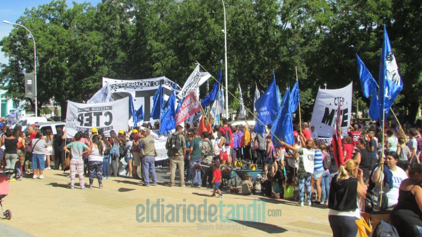 Trabajadores de la Economía Popular se movilizaron al Municipio 
