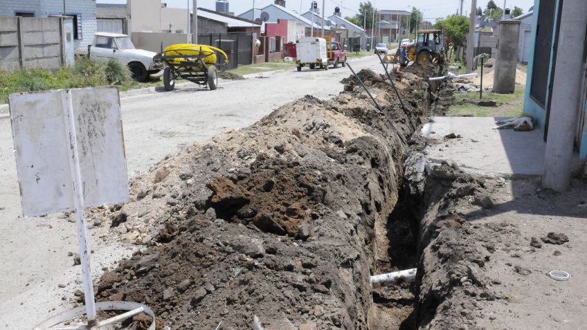 Se inició el proceso para realizar la red domiciliaria de cloacas en el Barrio San Juan