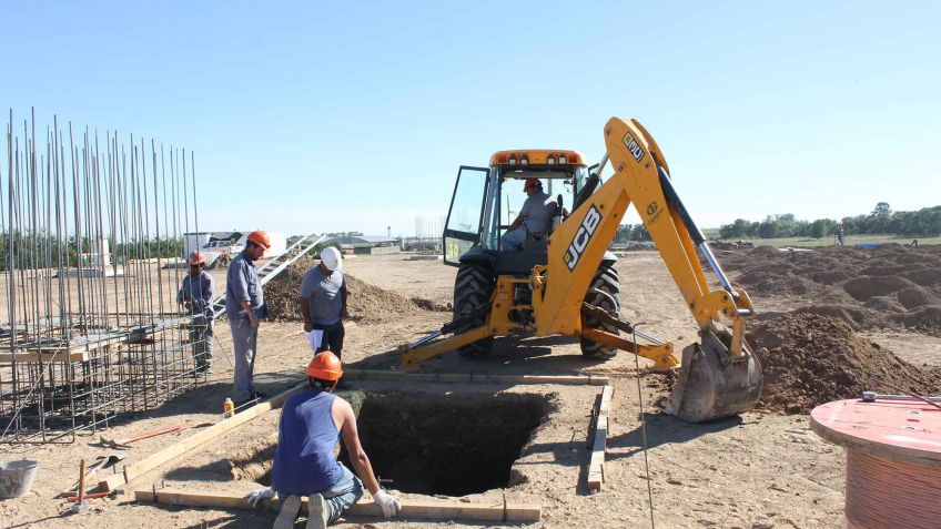 La Usina avanza con la construcción de su nueva estación transformadora