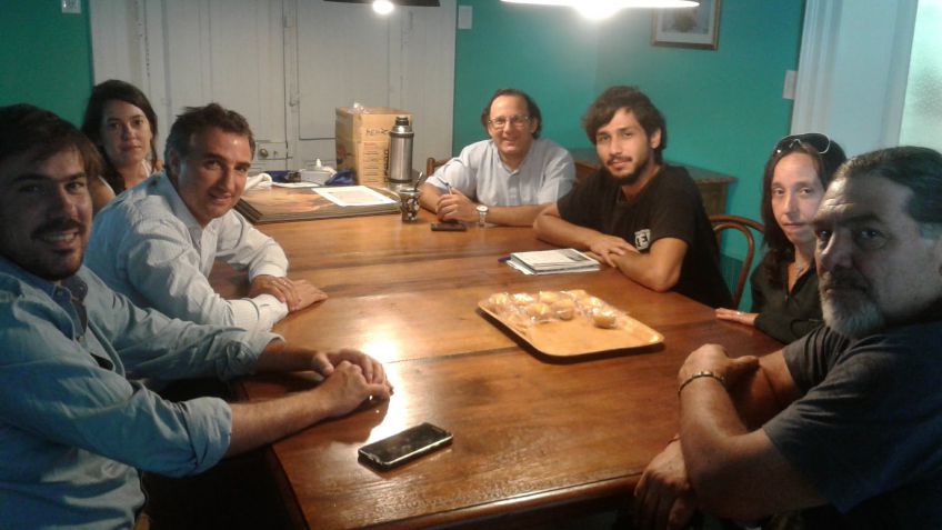 Reunión entre cartoneros y funcionarios de Provincia y Nación