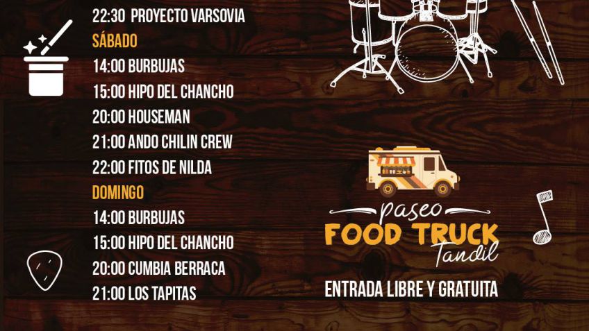 Los Food Trucks siguen el domingo