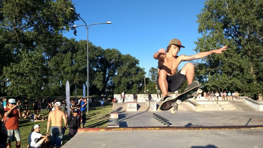 Musica, skate y BMX hicieron un gran domingo en el Parque Norte