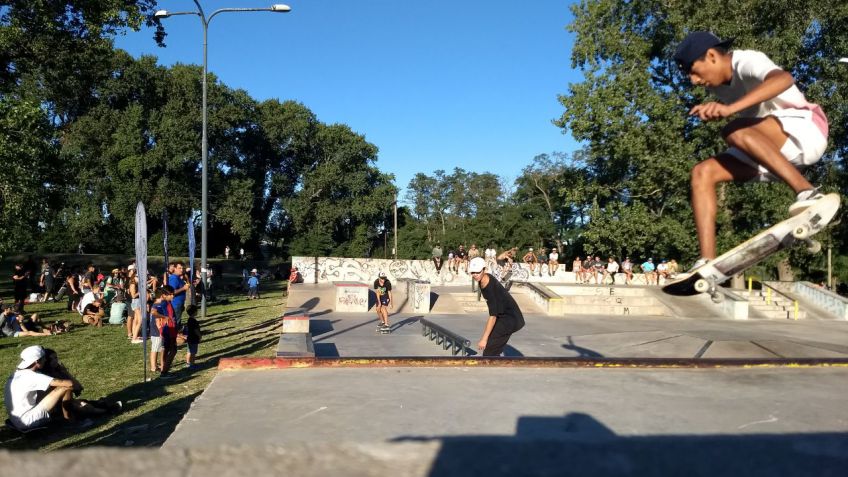 Musica, skate y BMX hicieron un gran domingo en el Parque Norte