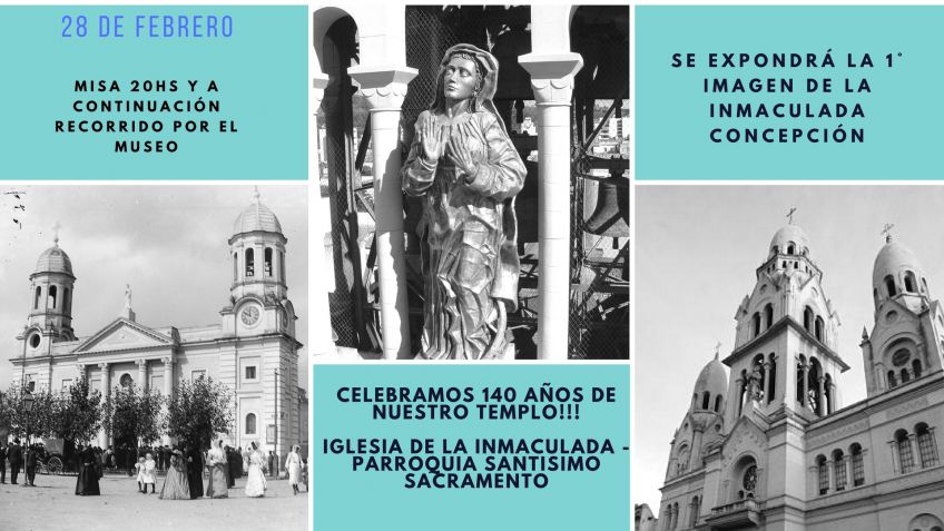 El Santísimo Sacramento cumple 140 años