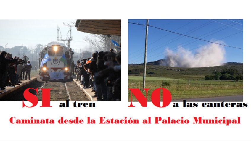 Destruir el  ferrocarril y destruir las Sierras no es desarrollo