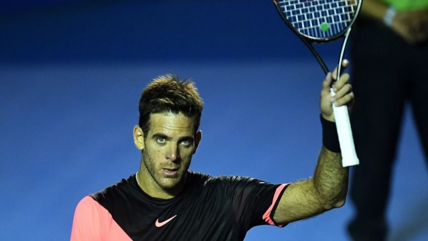 Del Potro mostró la chapa y sacó a Thiem de Acapulco