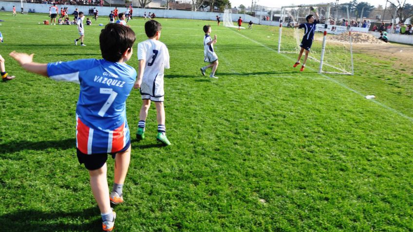 Los más chicos de Ferro volvieron a entrenar
