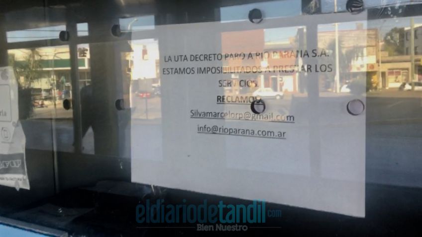 La UTA le volvió a impedir salir a la ruta a Río Paraná