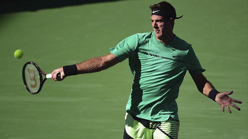 Indian Wells: Delpo perdió en dobles y sabe contra quien va en singles