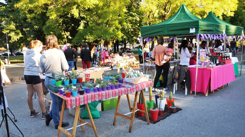 Se realizó la Feria de Mujeres Emprendedoras