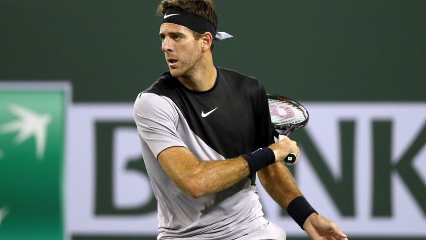 Del Potro arrancó con firmeza en Indian Wells