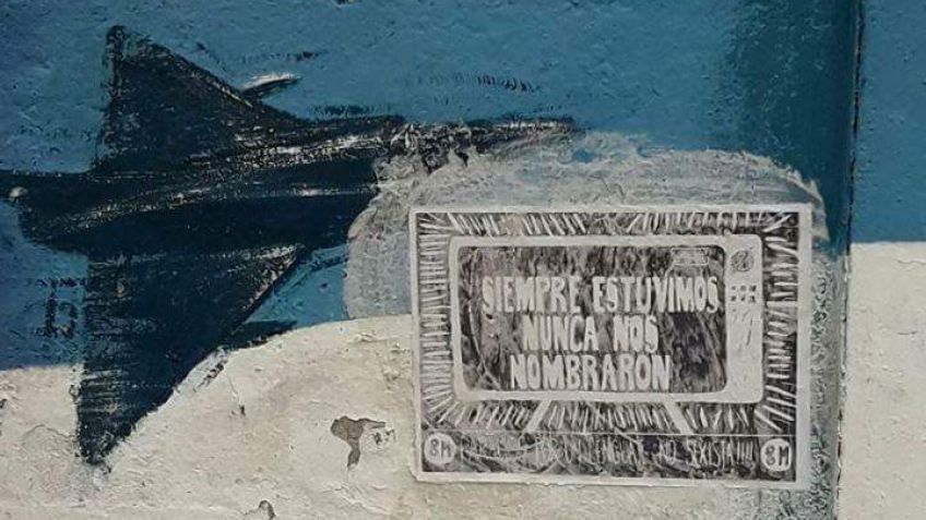 Indignación tras manifestaciones feministas en monumentos a héroes de Malvinas