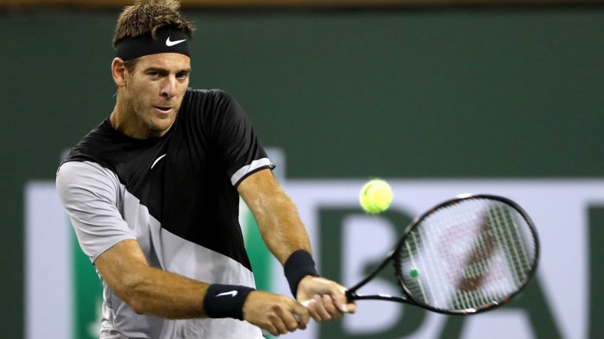 Del Potro dio otro importante paso en Indian Wells