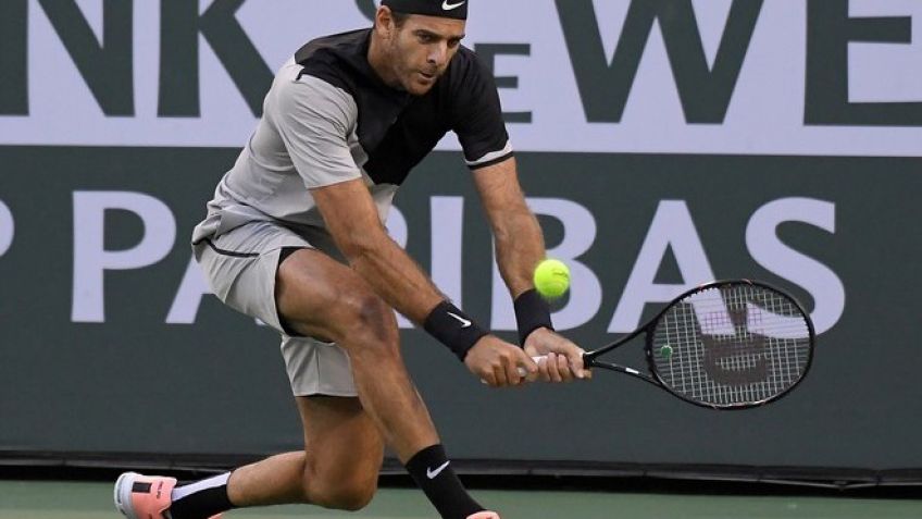 Del Potro se despertó a tiempo y eliminó a Mayer