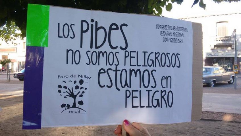 "Exigimos la defensa de los derechos de los niños, niñas, adolescentes y jóvenes"