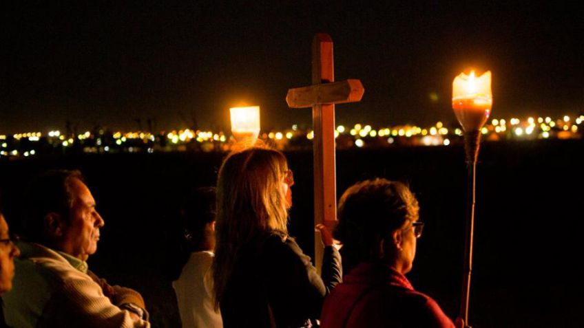 Vía crucis callejero