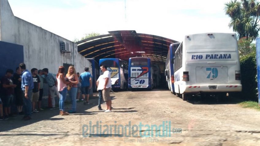 La UTA volvió a paralizar Río Paraná