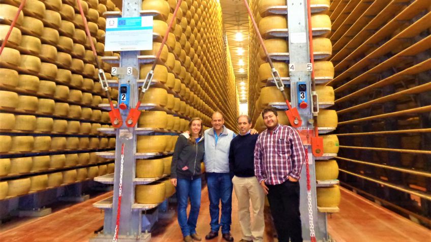 El Cluster Quesero realizó distintas visitas en Italia