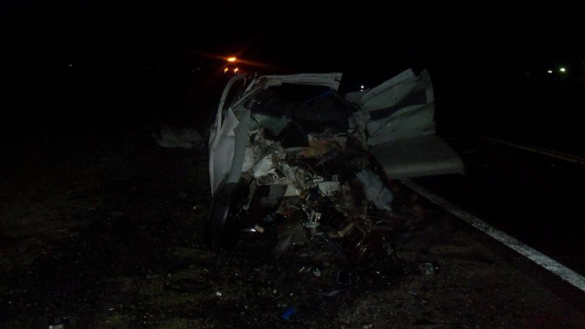 Un joven falleció en choque frontal en la 226