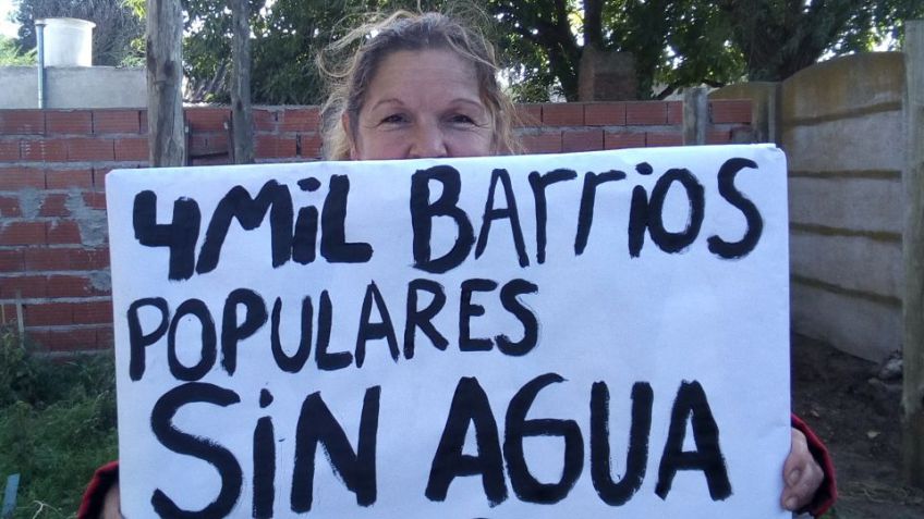El MTE y Patria Grande juntos por el derecho al agua