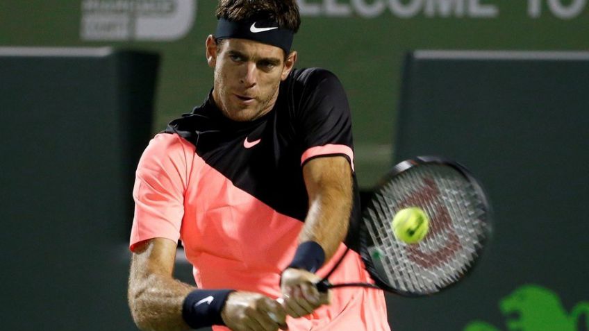 Delpo debutó con un triunfo en Miami