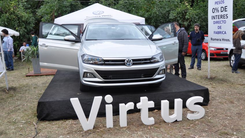 Romera Hnos. presentó el Volkswagen Virtus en Expotan