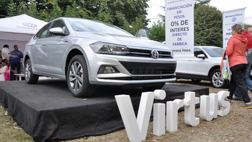Romera Hnos. presentó el Volkswagen Virtus en Expotan