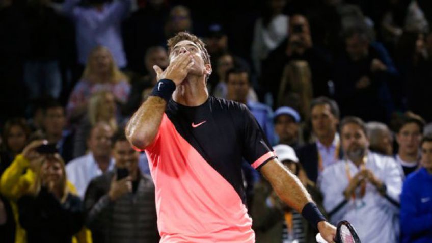 Del Potro buscará los cuartos de final en Miami