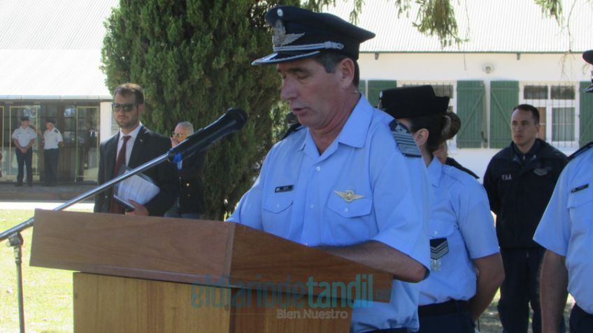 José María Greissing reemplazó a Pedro Notti al mando de la VI Brigada Aérea