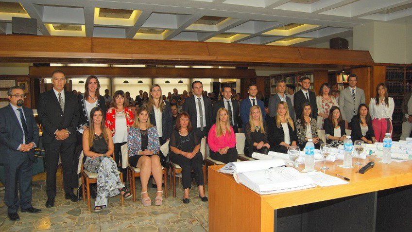 Bienvenida y jura de nuevos matriculados