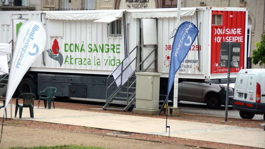 La unidad móvil de extracción de sangre vuelve durante Semana Santa 