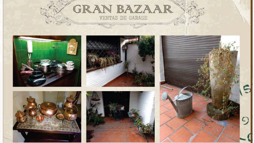 Venta de distinguidos muebles y objetos de decoración