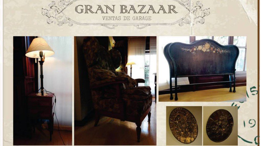 Venta de distinguidos muebles y objetos de decoración