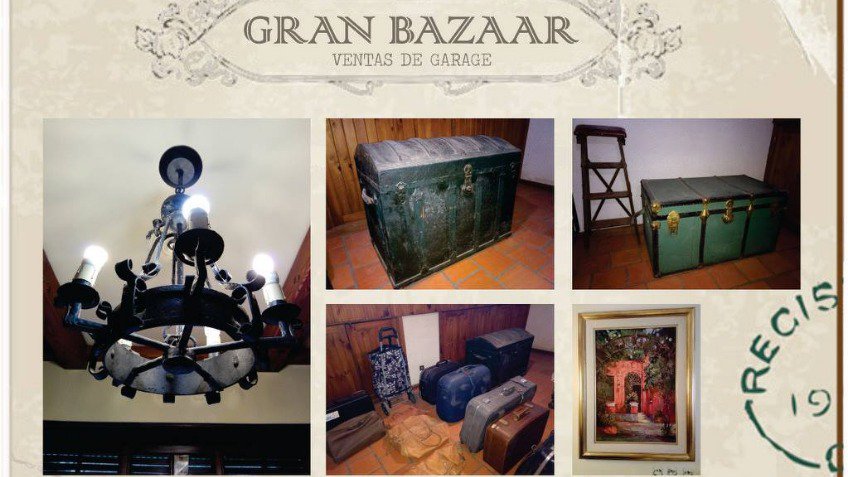 Venta de distinguidos muebles y objetos de decoración