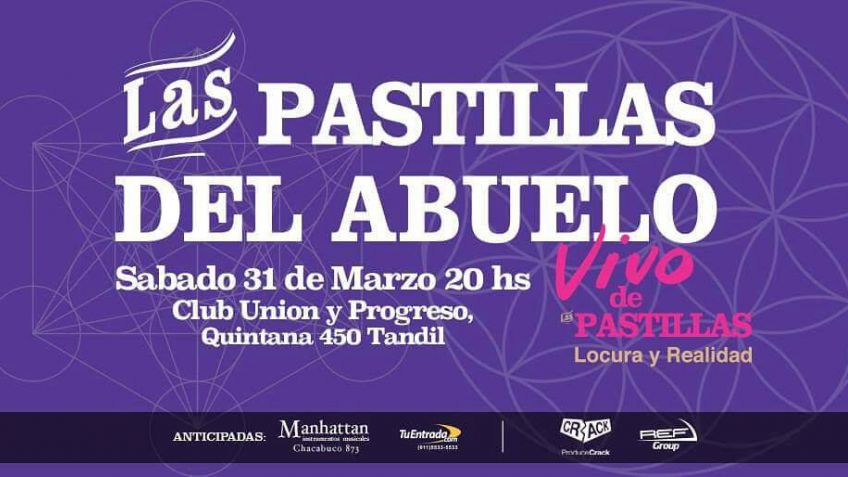 Ganadores de entradas para Las Pastillas del Abuelo