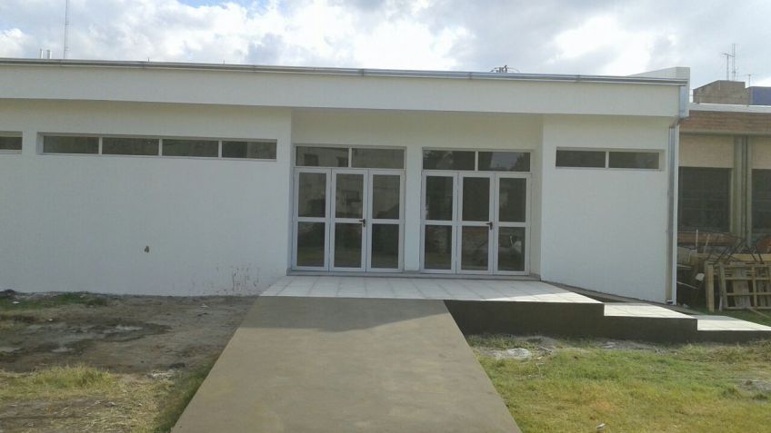 Entró en su etapa final la construcción del nuevo salón comedor de la Escuela Técnica 5 